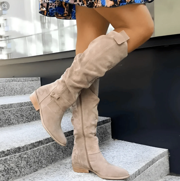 Charlotte - Stiefel beige