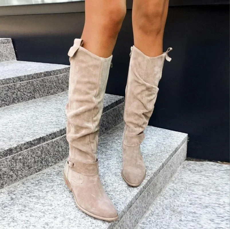 Charlotte - Stiefel beige
